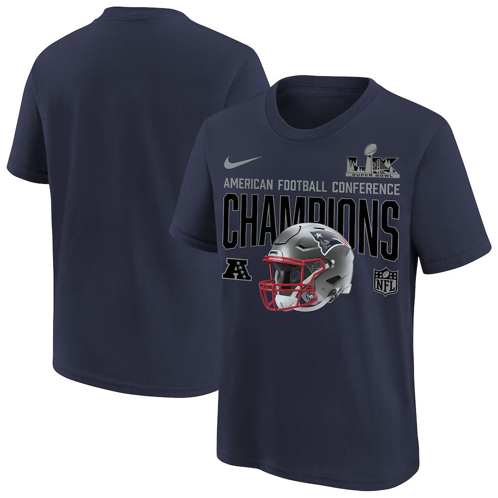 Men 2026 NFL New England Patriots T-shirt blue 03